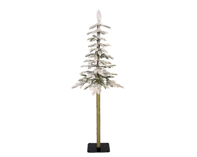 Alpine fir snowy green/white h150cm, , medium