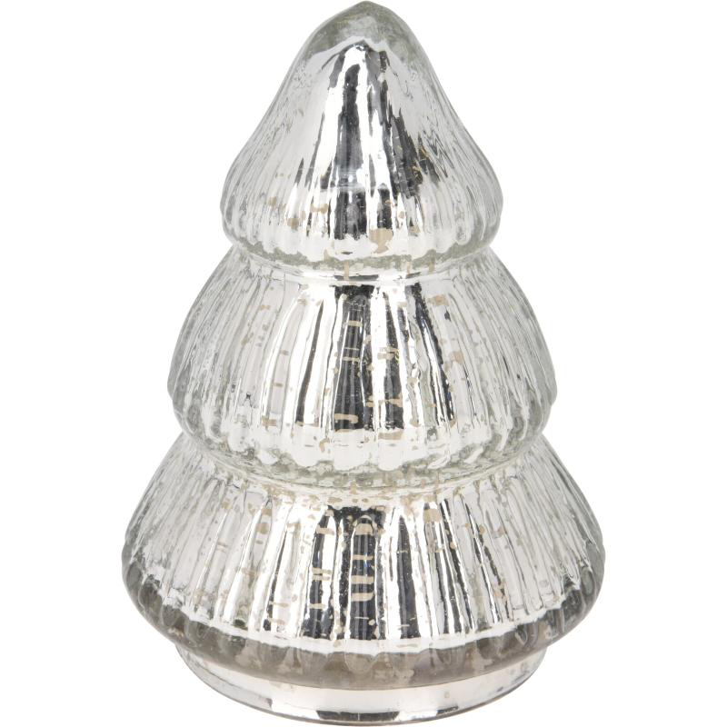 Product image: Χριστουγεννιατικο γυαλινο δεντρο ασημι - διαφορα σχεδια, , medium-null