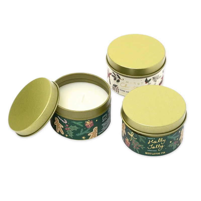Product image: Xmas candle gift set mistletoe & fir, , medium-null