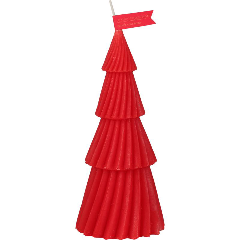 Candle christmas tree 16cm - assorted colors, , medium-null