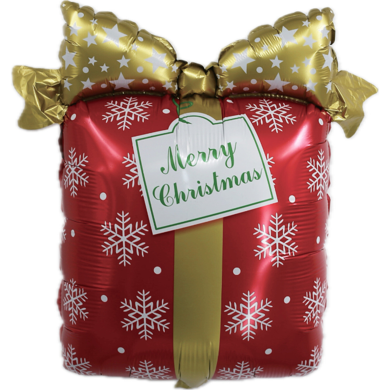 Product image: Χριστουγεννιακο foil μπαλονι giftbox - διαφορα σχεδια, , medium-null