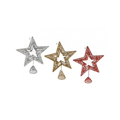 Christmas star for tree 24cm, , medium
