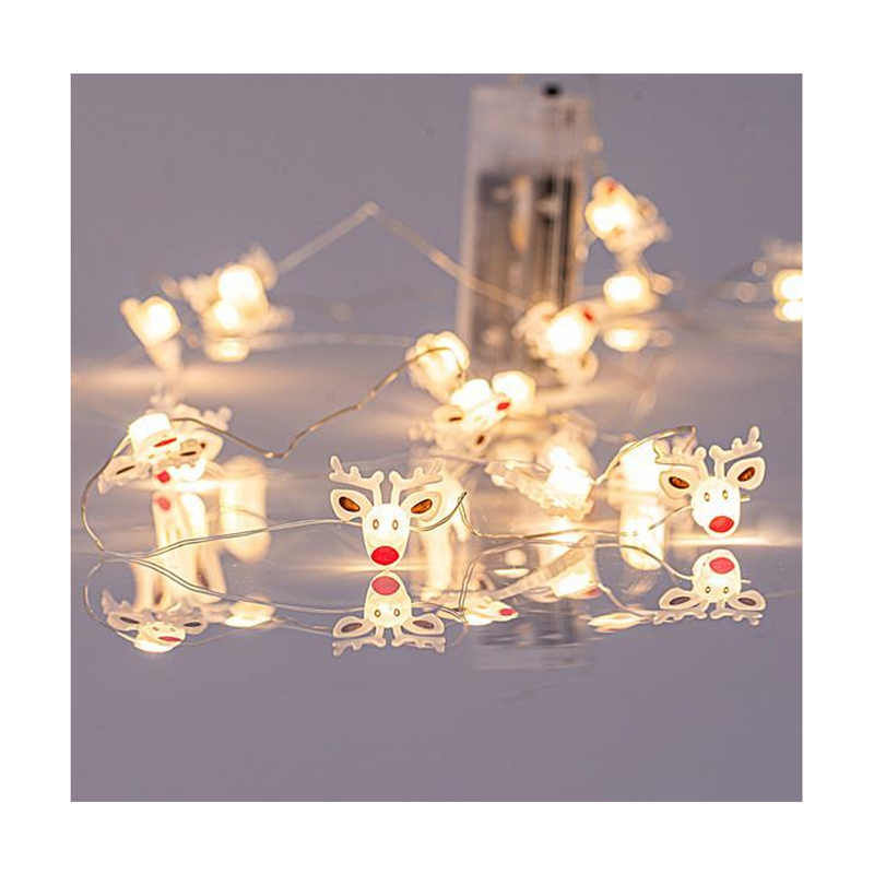 20 led christmas reminder battery lights warm white light, , medium-null