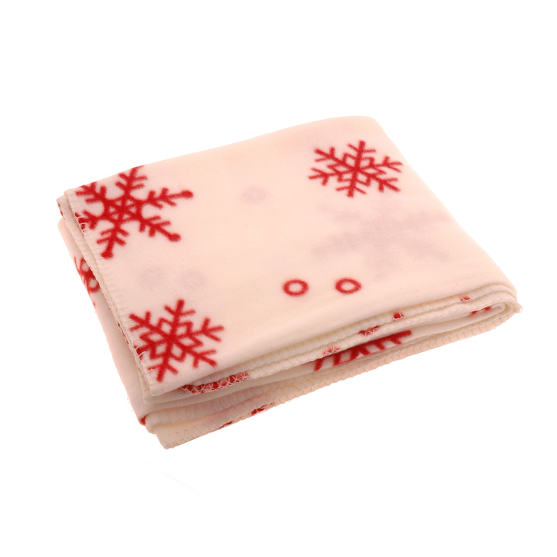 Product image: Christmas fleece blanket 160x130cm - assorted colors, , medium-null