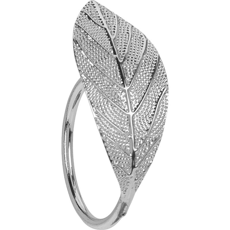 Product image: Napkin ring set 4pcs silver - assorted designs, , medium-null