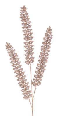 Iron wire branch with acrylic silver/gold w beads, , medium