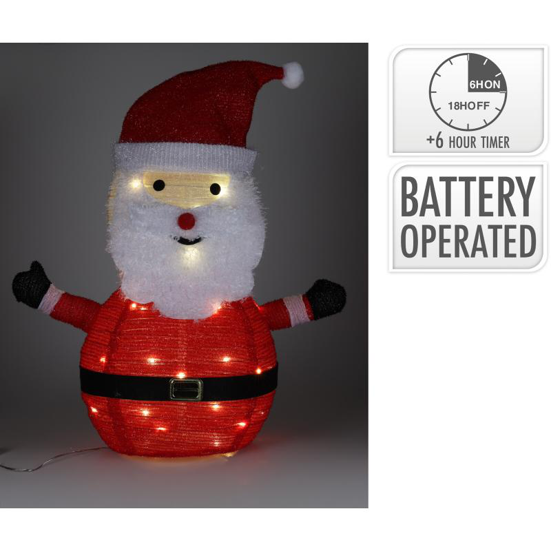 Product image: Αγιος βασιλης με led 68cm, , medium-null