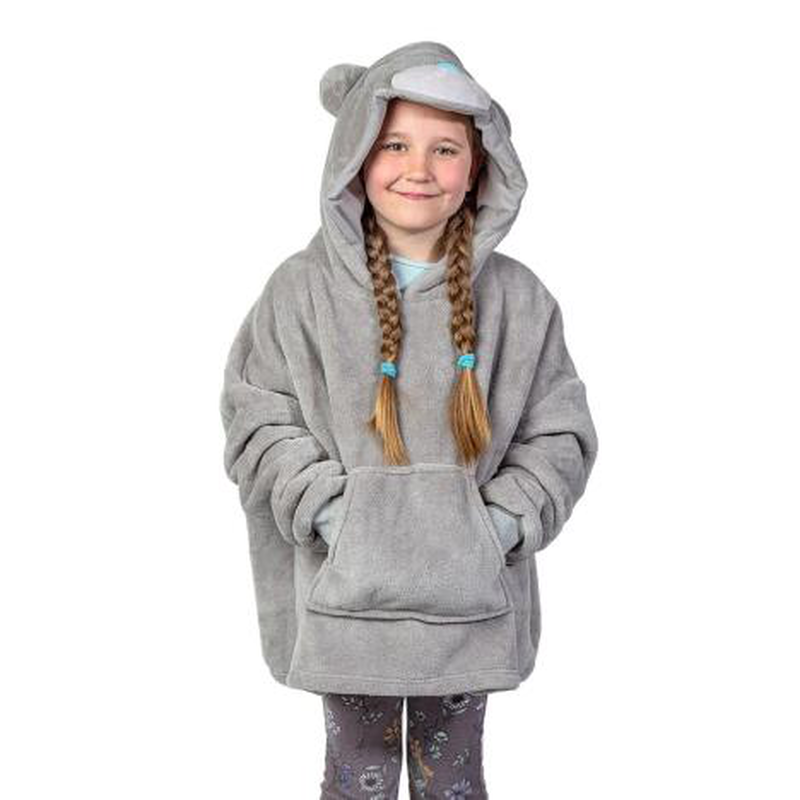 Me to you xmas child oversized hoodie (agg01010), , medium-null