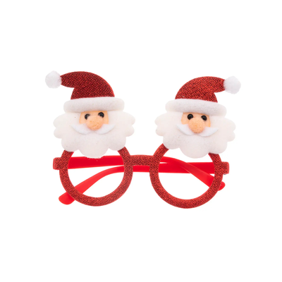 Christmas glasses with santa, , medium