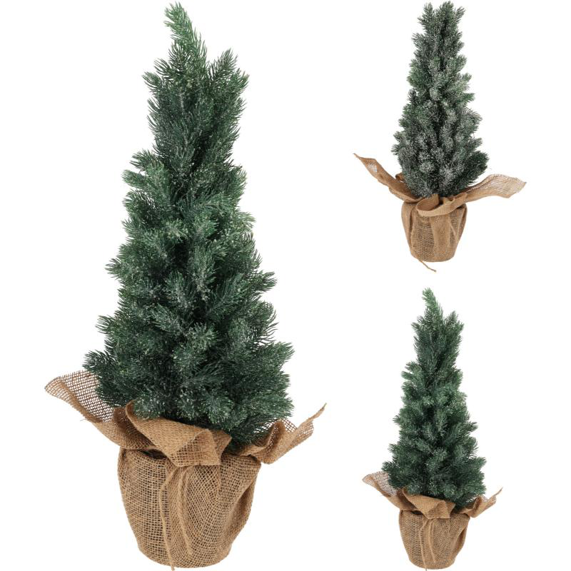Product image: Χριστουγεννιατικο δεντρο σε γλαστρα 65cm - διαφορα σχεδια, , medium-null