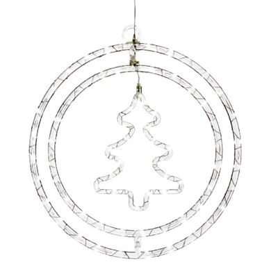 Christmas tree battery operated 72led 32cm - warm white, , medium