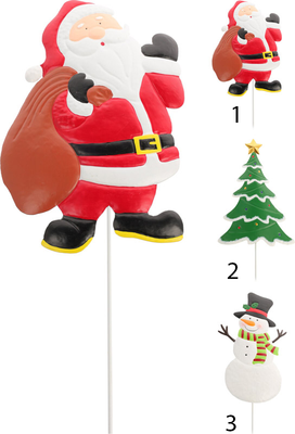 Pick christmas figure metal 80cm, , medium
