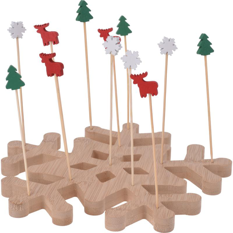 Product image: Excellent houseware bamboo serving plate, , medium-null