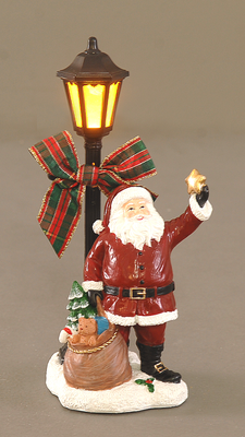 Light up santa, , medium