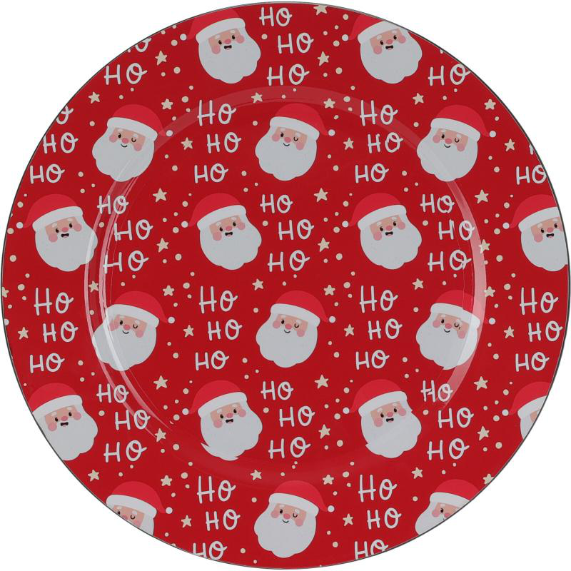 Product image: Christmas plate 33cm - assorted colors, , medium-null