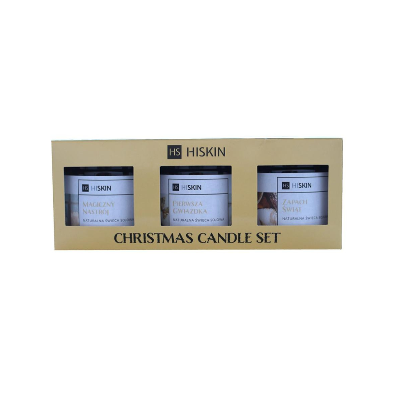 Hiskin - christmas candle set 3 pieces, , medium-null