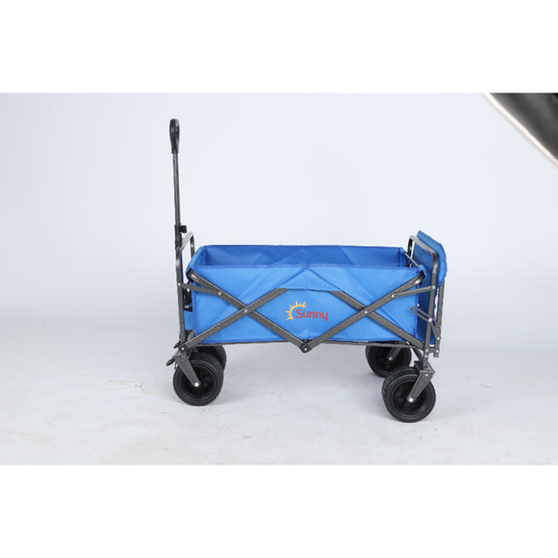 Rolly folding beach wagon 8 wheels - blue, , medium-null