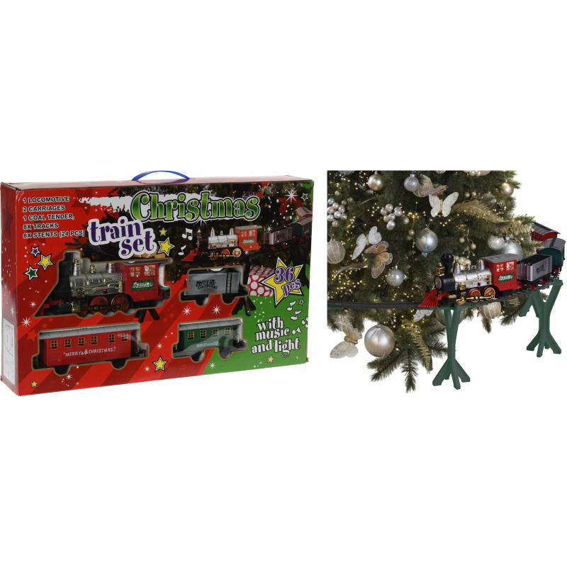 Christmas train set 36pcs, , medium-null