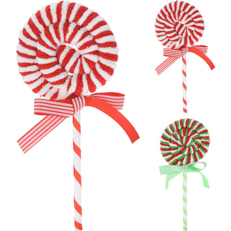 Lollipop decoration 25cm - assorted colors, , medium-null