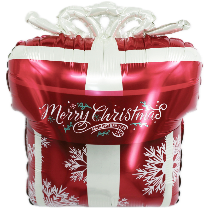 Product image: Χριστουγεννιακο foil μπαλονι giftbox - διαφορα σχεδια, , medium-null