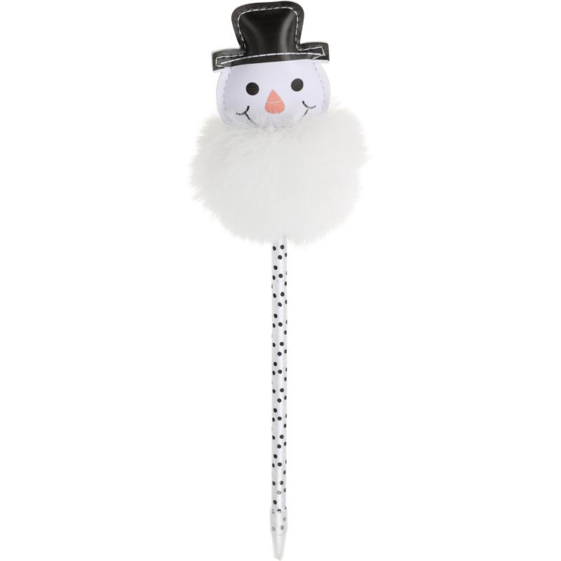 Pen with christmas design 25cm - assorted designs, , medium image number null