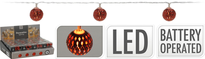 Led φωτα με μεταλλικο deco, , medium