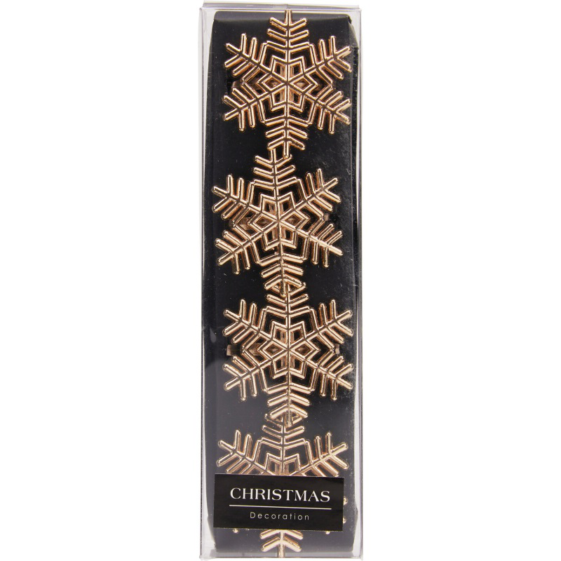 Product image: Christmas napkin rings gold 4pcs - assorted designs, , medium-null