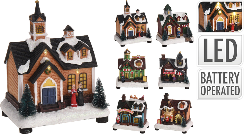 Product image: Xmas scene 6ass design, , medium-null