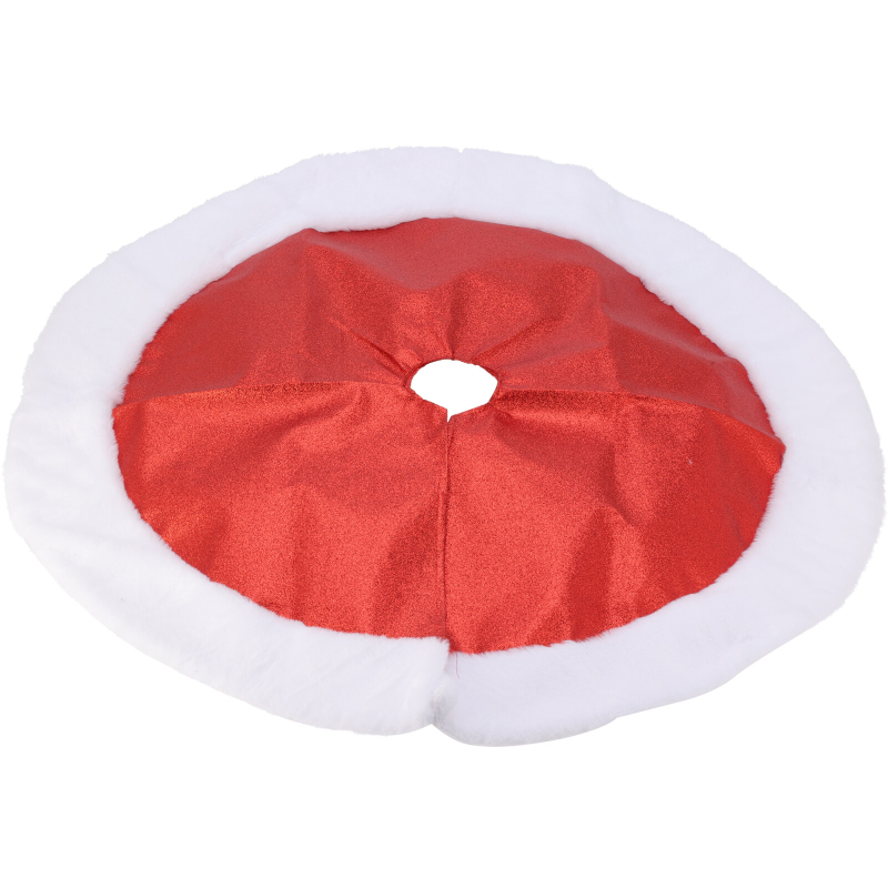 Χριστουγεννιατικη φουστα δεντρου 90cm - κοκκινη, , medium-null