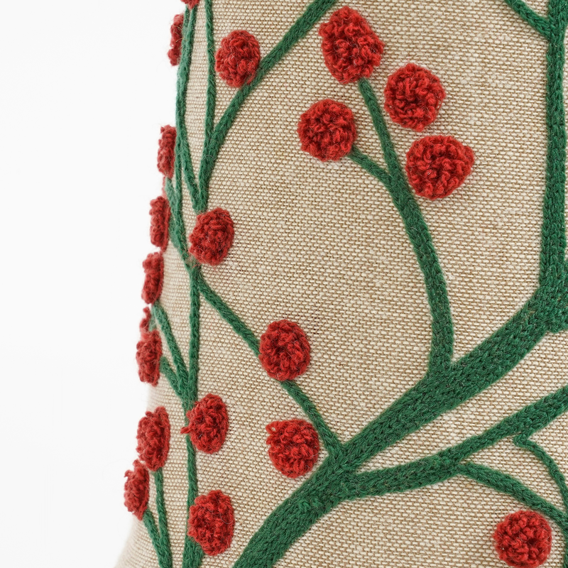 Mica decoration tree red fsc 100% 78x16cm, , medium-null