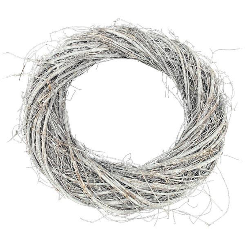 Willow wreath white - large-null