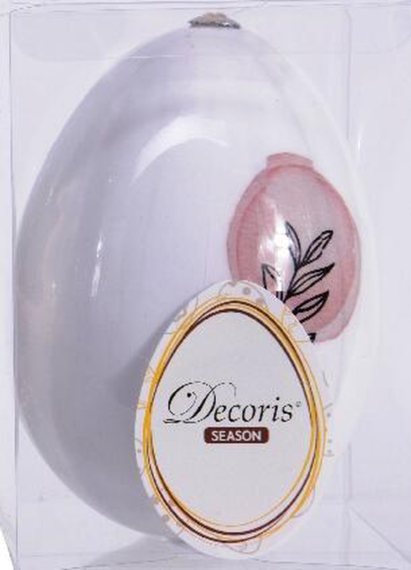 Egg foam flower/grass - white , grass-null