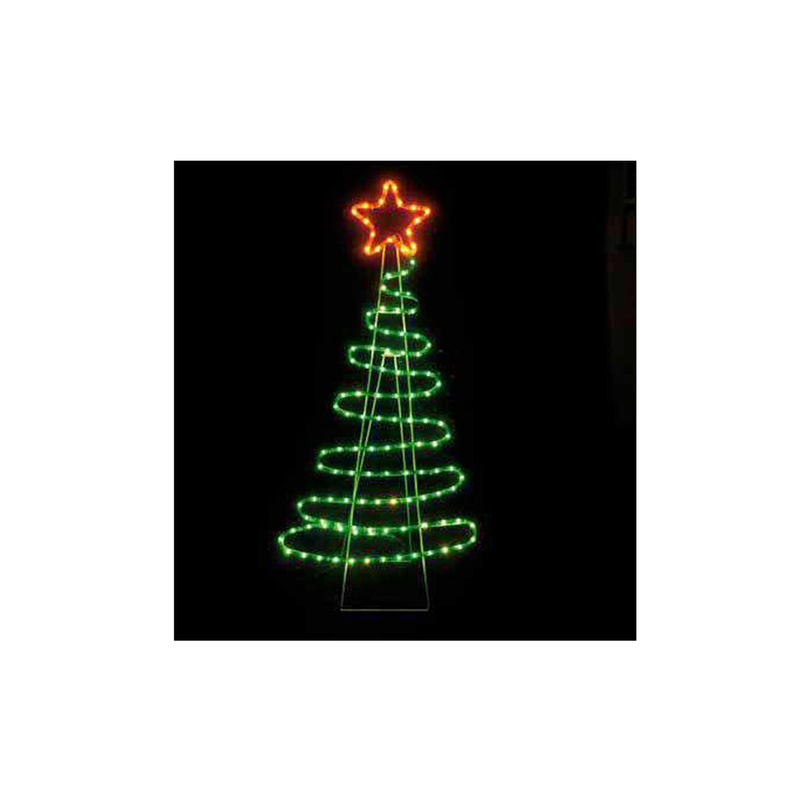 Product image: Christmas tree with 5m light tube with ip44 program-null