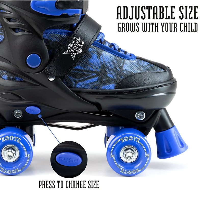 Xootz semi soft stardust skates blue s, , medium-null