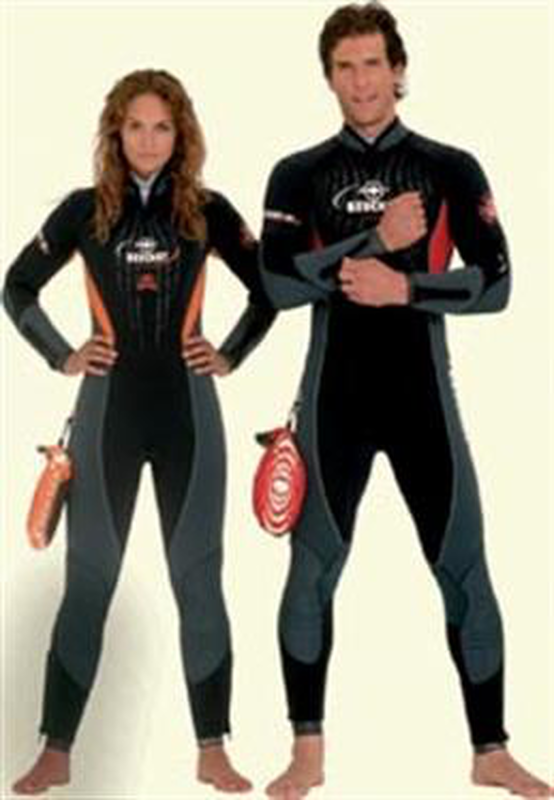 Beuchat scuba diving wet suit focea comfort 7 mm - m/l-null