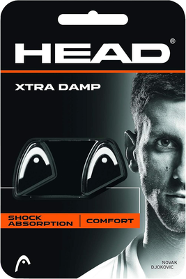 Head racquet dampener extra, Black, medium
