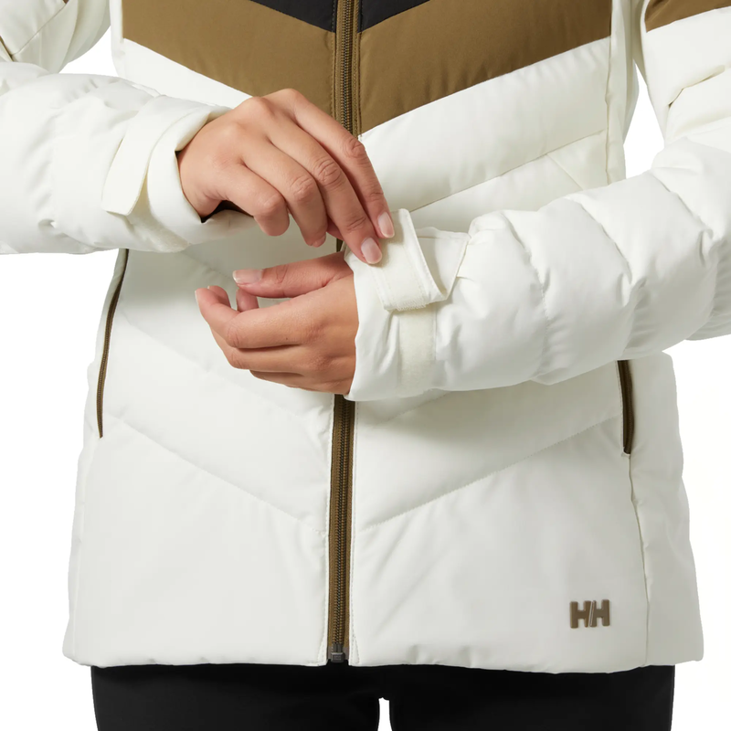 Womens imperial puffy jacket - sepia , s-null