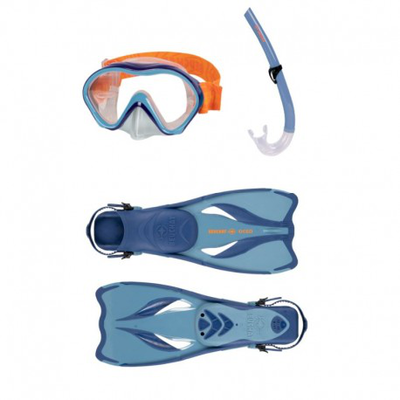Beuchat oceo junior fms set - blue , 38/41, Blue, medium