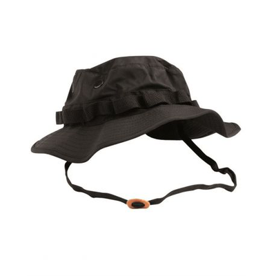 Mil tec boonie hat trilaminat gi black s, Black, medium