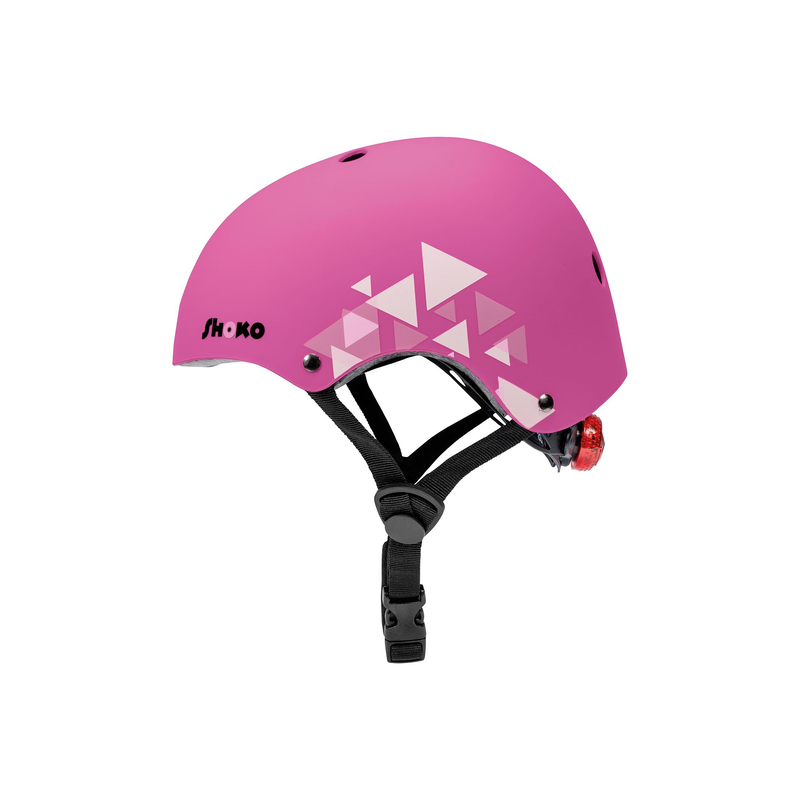 Shoko kids helmet with light bubble blush, , medium-null