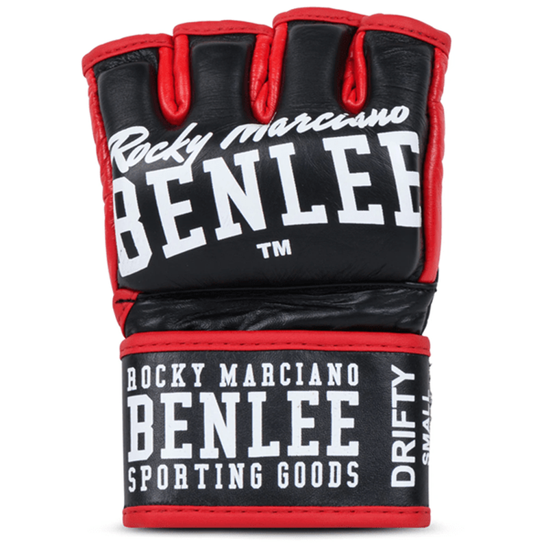 Benlee leather mma sparring gloves "drifty" black, , medium-null