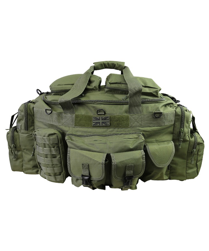 Kombat saxon holdall - 125ltr - olive green-null