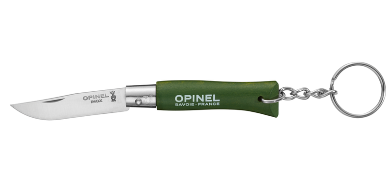Opinel vertigo knife keychain no. 2 - yellow-null