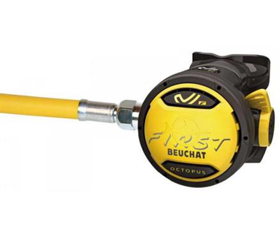 Beuchat diving octopus v first, Yellow, medium