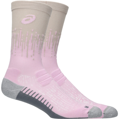Asics performance run crew sock, Hazy Lilacc/rose Dust, medium