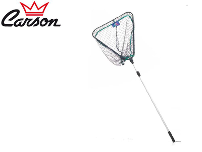 Carson standard telescopic aluminium landing net (length: 2.15m, sections: 2, mesh: 20), , medium