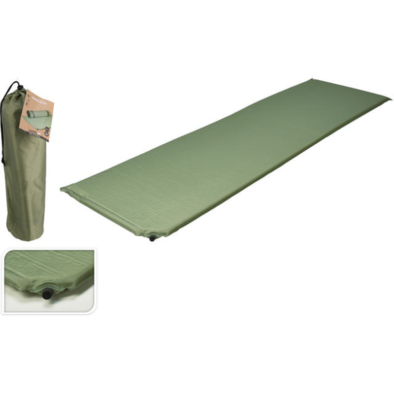 Camping self inflating mat 1830x510x25cm, , medium-null