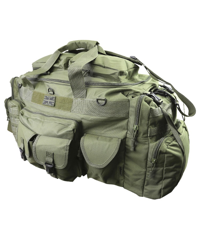Kombat saxon holdall - 125ltr - olive green-null