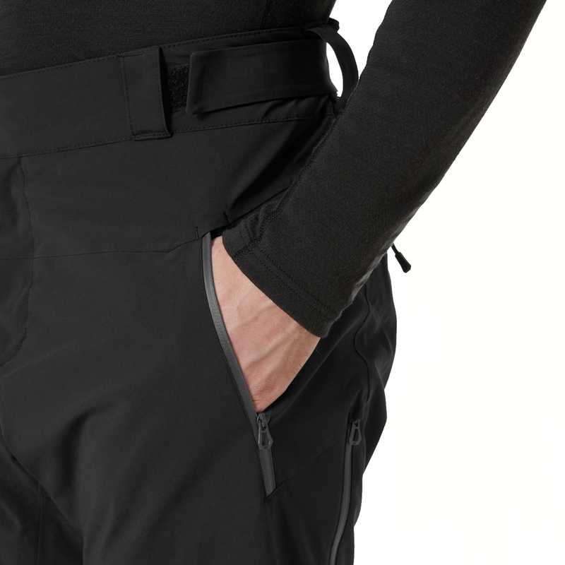 Mens alpha lifaloft&trade; insulated ski pant - sepia , xl-null
