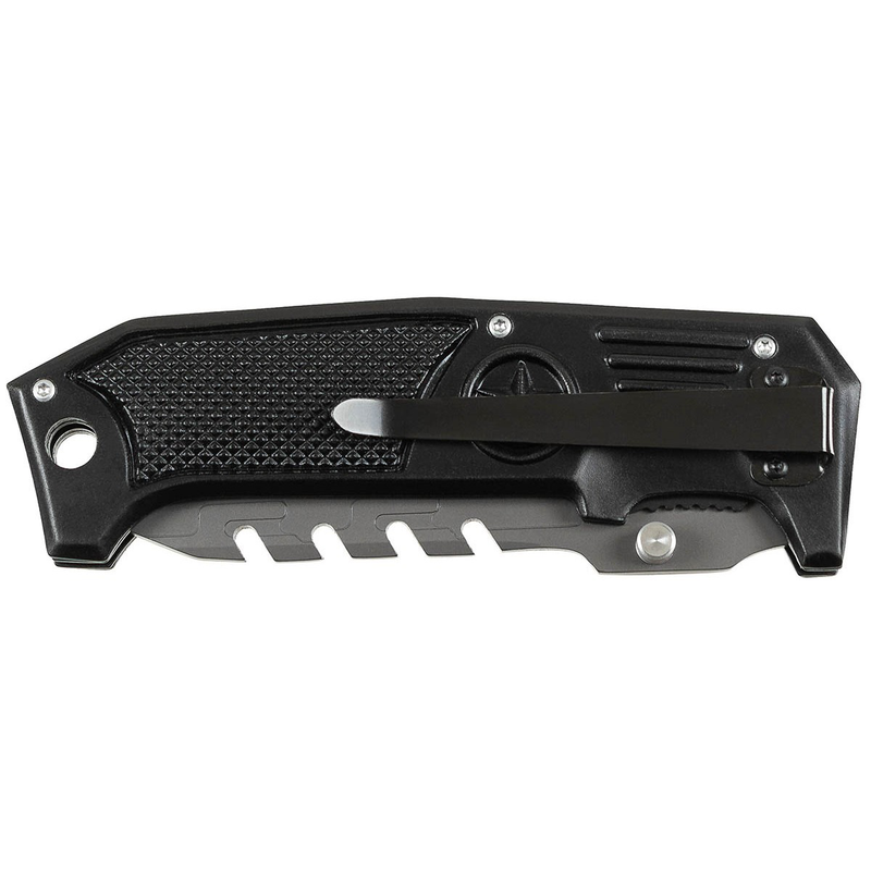 Jack knife metal handle-null